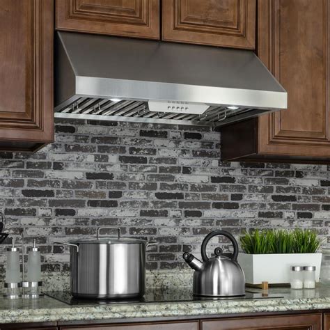 30 inch stainless steel under cabinet range hood|30 in ducted range hood.